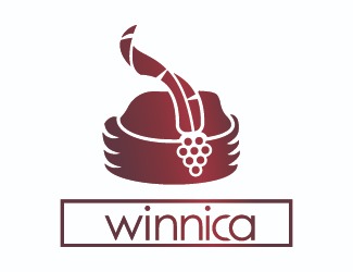 Projekt logo dla firmy Poetycka Winiarnia | Projektowanie logo